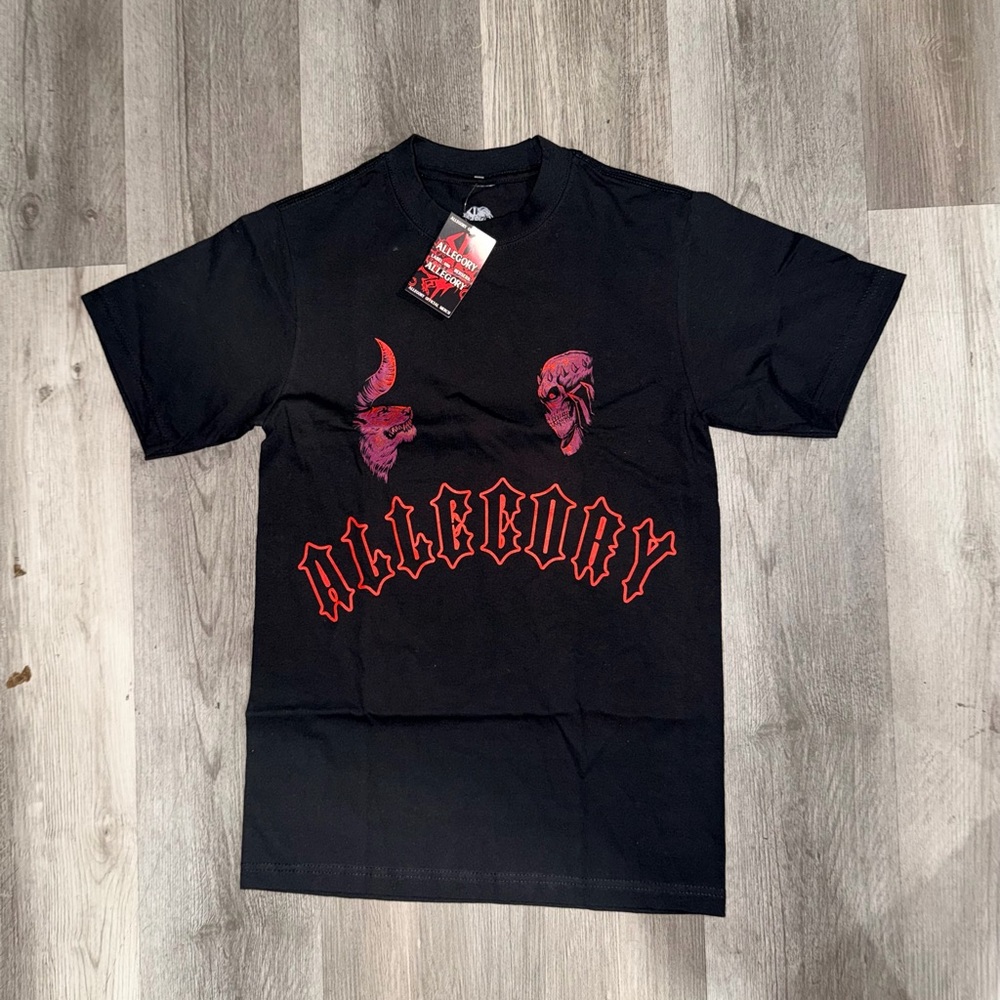 Allegory The Law Of Causality Black T-Shirt XS